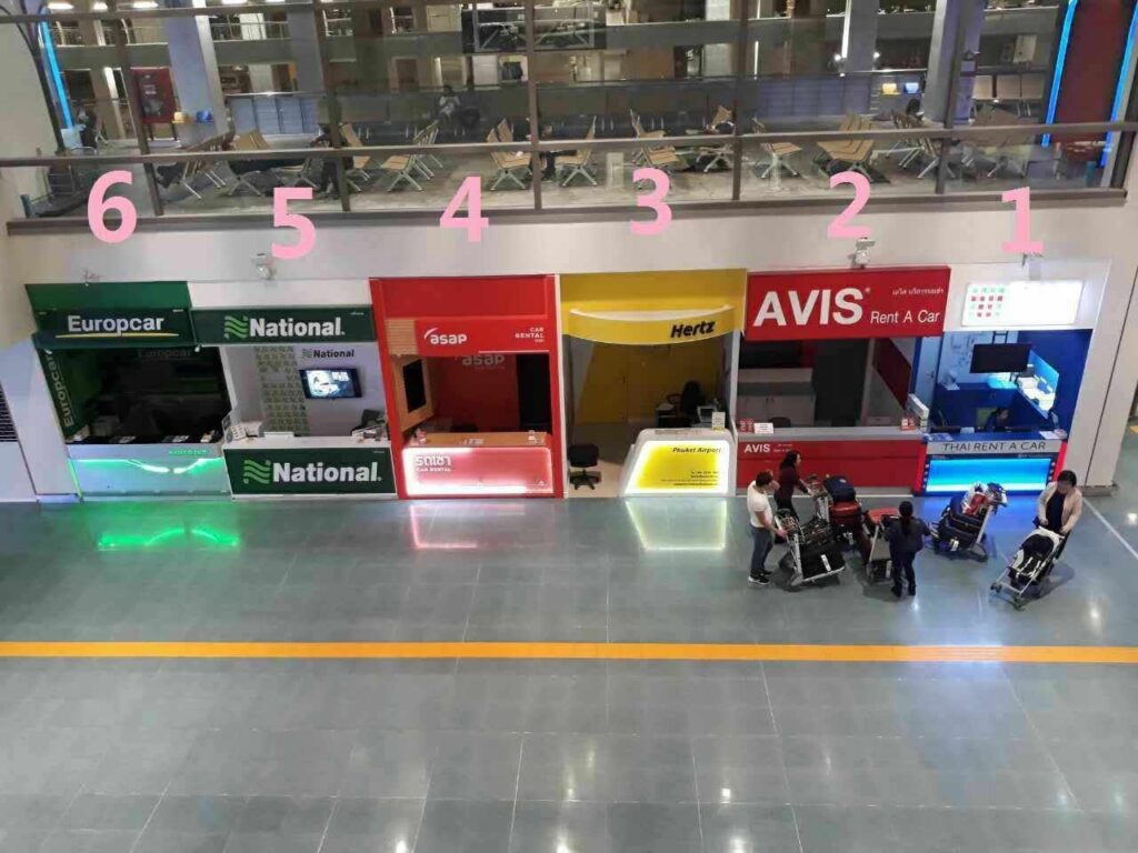 cheap car rental phuket airport