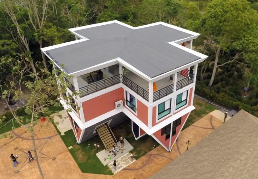 upside down house in phuket