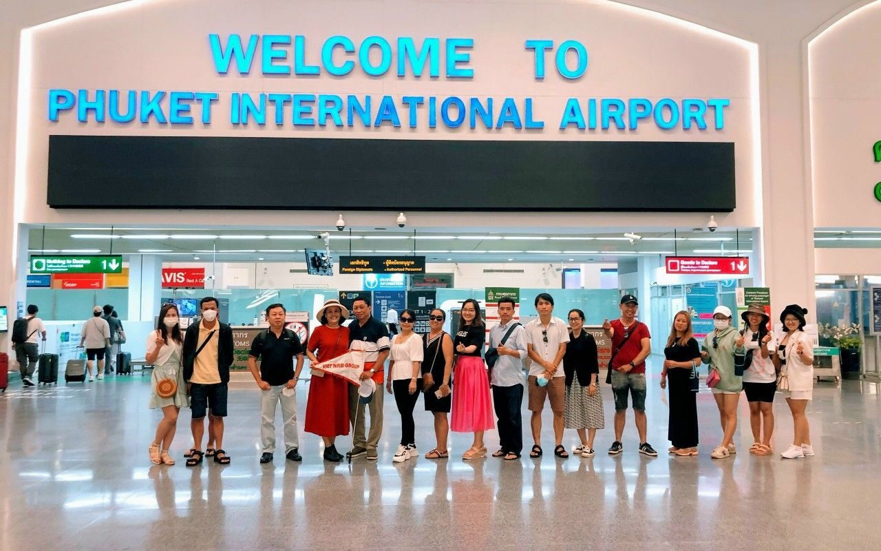 Arrival at Phuket Airport