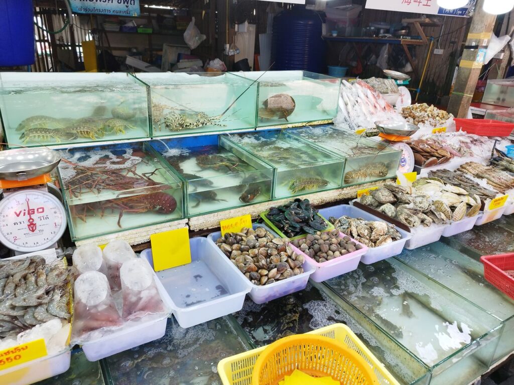 rawai beach fish market